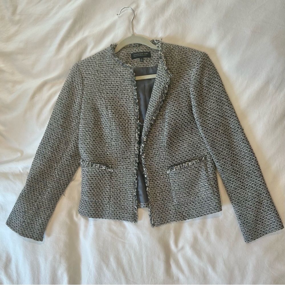 Jones New York tweed blazer - 4P
